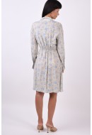 Rochie Vero Moda Vmjessica Oatmeal/Light Blue